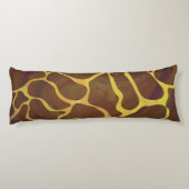 キリン・ブラウン・イエロープリント ボディピロー (裏面)