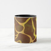 キリン・ブラウン・イエロープリント マグカップ (中央)
