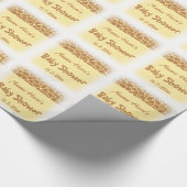 キリン·ベイビー·シャワー ラッピングペーパー (角)