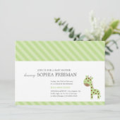 キリン|ベビーシャワー招待状 招待状 (スタンド正面)