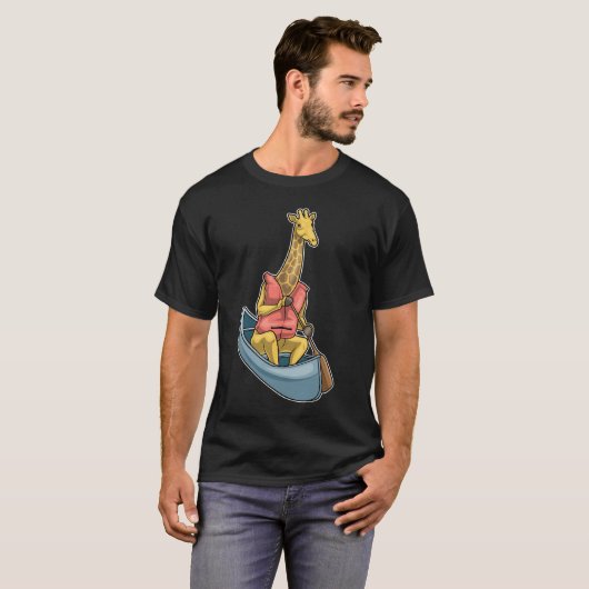 キリン・ボート・パドル Tシャツ (正面フル)