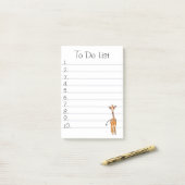 キリン ポストイット (デスク上)