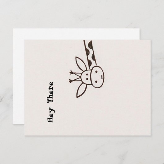 キリン ポストカード (正面/裏面)