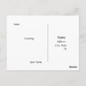 キリン ポストカード (裏面)