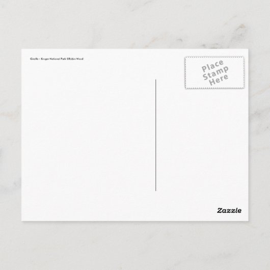 キリン ポストカード (裏面)