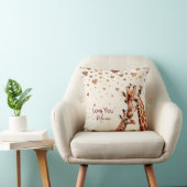 キリン・マザーズ・デイ、ハッピー・マザーズ・デイ クッション (椅子)