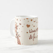 キリン・マザーズ・デイ、ハッピー・マザーズ・デイ コーヒーマグカップ (正面左)