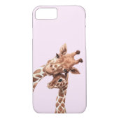 キリン·マム·ドーターが水彩アフリカを愛するかわいい Case-Mate iPhoneケース (裏面)