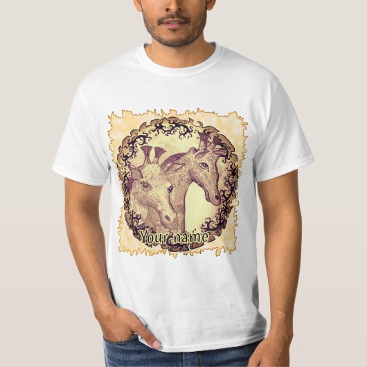 キリン・ムーンTシャツ Tシャツ (正面)