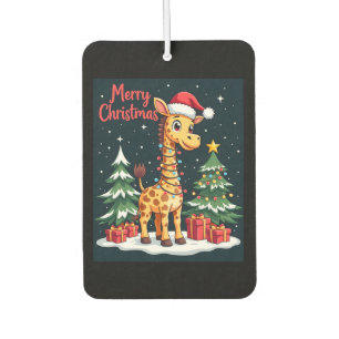 キリン メリークリスマス ツリー ライティング サンタギラフ カーエアーフレッシュナー