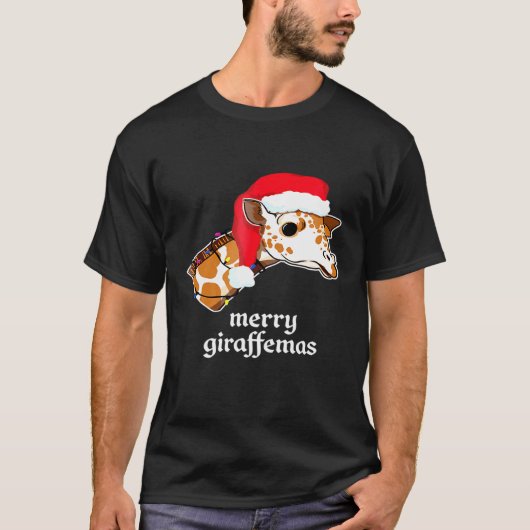 キリン・メリー・クリスマス Tシャツ (正面)