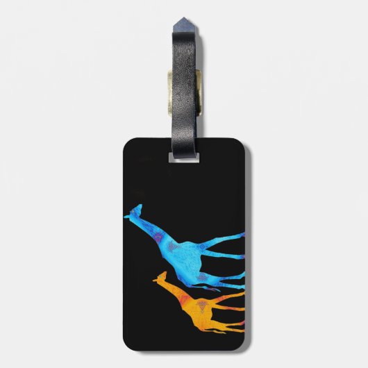 キリン ラゲッジタグ (裏面縦)