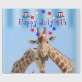 キリン・ラッピング紙7月4日 ラッピングペーパー (フラット)