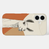 キリン・ラブケース – かわいいミニマリスト Case-Mate iPhoneケース (裏面 (横))