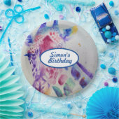 キリン 動物園 動物 男の子 子ども 誕生日 パーティー プレート (パーティー)