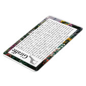 キリン – 回復についての詩 マグネット (左側)