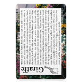 キリン – 回復についての詩 マグネット (縦)