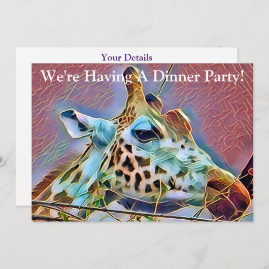 キリン 招待状 (正面/裏面)