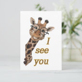 キリン。文字.そうか サンキューカード (スタンド正面)