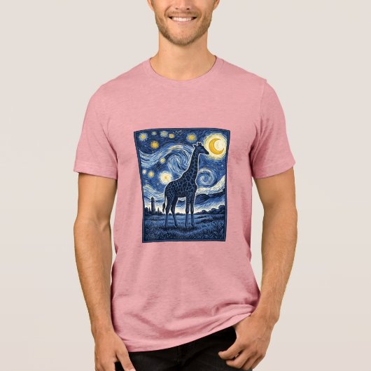 キリン 星降る夜 ビンテージ トライブレンドＴシャツ (正面)