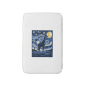 キリン 星降る夜 ビンテージ バスマット (正面縦)