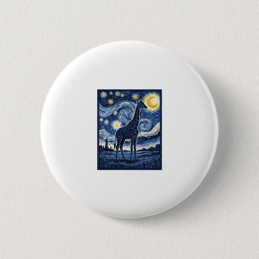 キリン 星降る夜 ビンテージ 缶バッジ (正面)