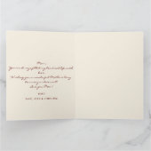 キリン 母の日、お母さんありがとう カード (内部)