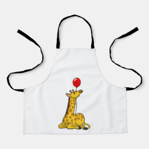 キリン（気球あり） エプロン