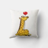 キリン(気球あり) クッション (裏面)