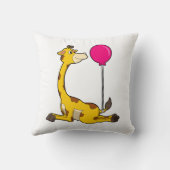 キリン（気球あり） クッション (裏面)