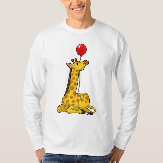 キリン(気球あり) Tシャツ (正面)