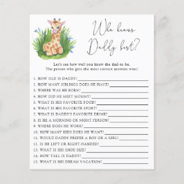 キリン – 誰がパパを知っ最高のている