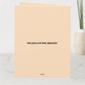 キリン 面白い ブロ 友達 挨拶 カード (裏面)