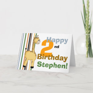 キリン:2枚目の誕生日カード カード