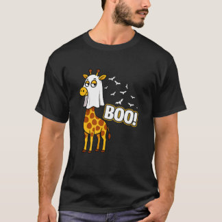 キリン Boo 笑えるハロウィンコスチューム 怖い メンズ・ウィメンズ Tシャツ