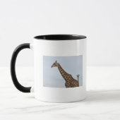 キリン(Giraffaのcamelopardalis)、Chobeの国民 マグカップ (左)