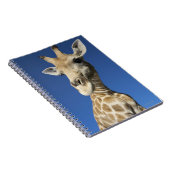 キリン(Giraffa Camelopardalis)のポートレート ノートブック (右側)