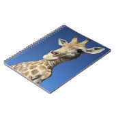 キリン(Giraffa Camelopardalis)のポートレート ノートブック (左側)