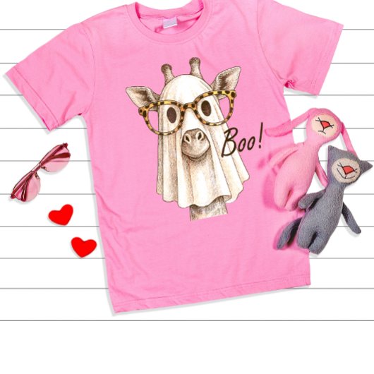 キリンbooハロウィーンのコスチューム男女の子 tシャツ