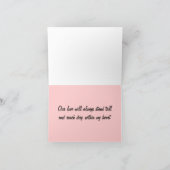 キリンLove記念日 カード (内部)