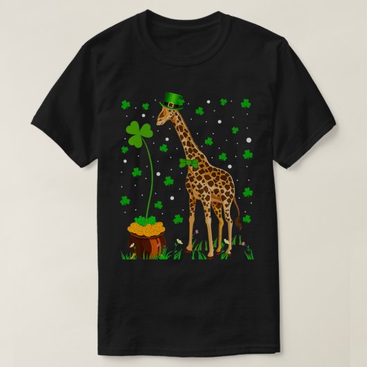 キリンSt patricks dayハットキリン恋人ギフト Tシャツ (デザイン正面)