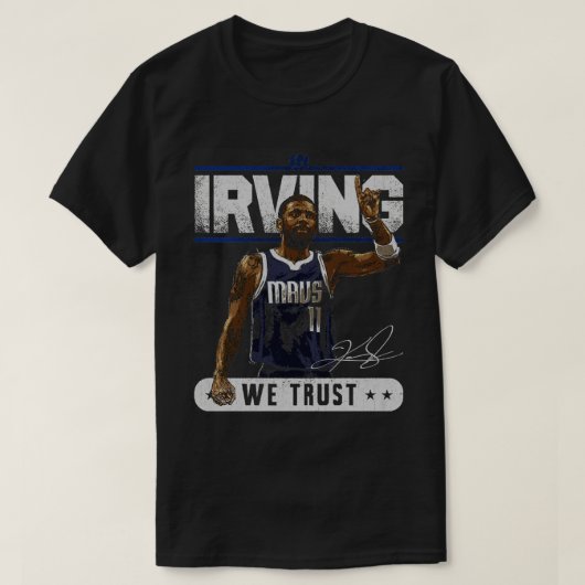 キリーアーヴィングダラストラストTシャツ1 Tシャツ (デザイン正面)