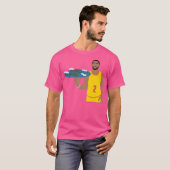 キリーアーヴィングフラットアース Tシャツ (正面フル)