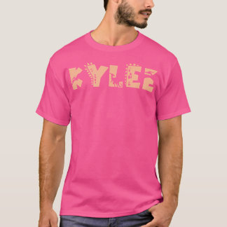 キリーパーソナライズされたボーイズ恐竜Tレックスかわいいカスタム Tシャツ