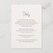 キリーマウヴエレガ伝統的ントウェディング エンクロージャーカード (正面)