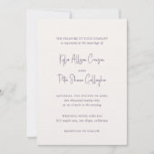 キリーマウヴエレガ伝統的ントウェディング 招待状 (正面)