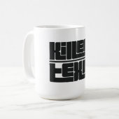 キリーン - テキサス州 コーヒーマグカップ (正面左)
