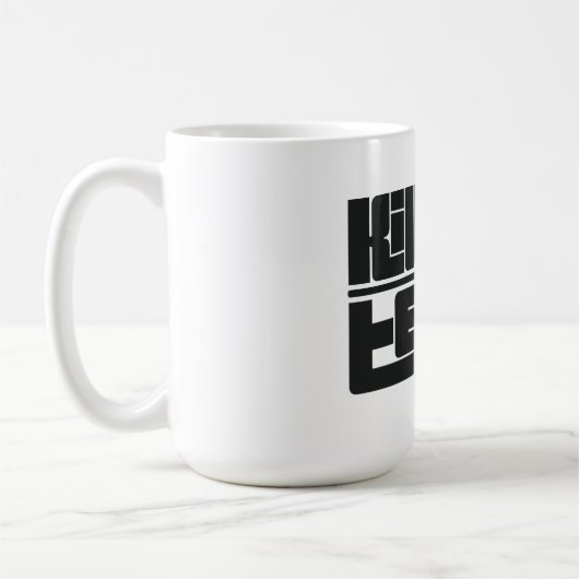 キリーン - テキサス州 コーヒーマグカップ (左)