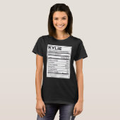キリー栄養情報問題解決懸命 Tシャツ (正面フル)