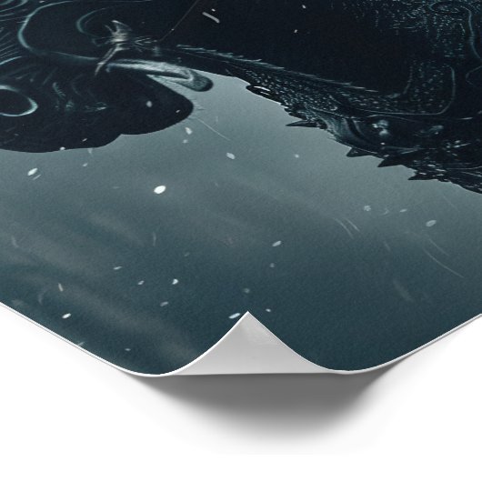 キリ威厳のあるンのポスターに乗る赤い装甲騎士 ポスター (角)